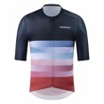 thumbnail image 3 of Maillot de ciclismo de manga corta para hombre de Colombia, transpirable, color azul, ropa deportiva para ciclismo de montaña, 3 of 5
