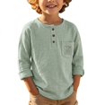 thumbnail image 2 of KVPLBQFD Girls Thermal Top Big Girls Tops Christmas Shirts for Girls 10-12 12-14 Girls Clothes Kids Clothes Girls Size 7-8 Girls Small Clothes Preppy, Light Green 9-10 Years, 2 of 7