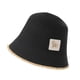 thumbnail image 4 of Sombrero de cubo para mujer, gorra de playa versátil y moderna para acampar, ir de compras, viajes por la calle Negro, 4 of 8