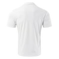 thumbnail image 5 of Caqnni Men's Advantage Performance Short Sleeve Polo Shirt(White,XL), 5 of 5