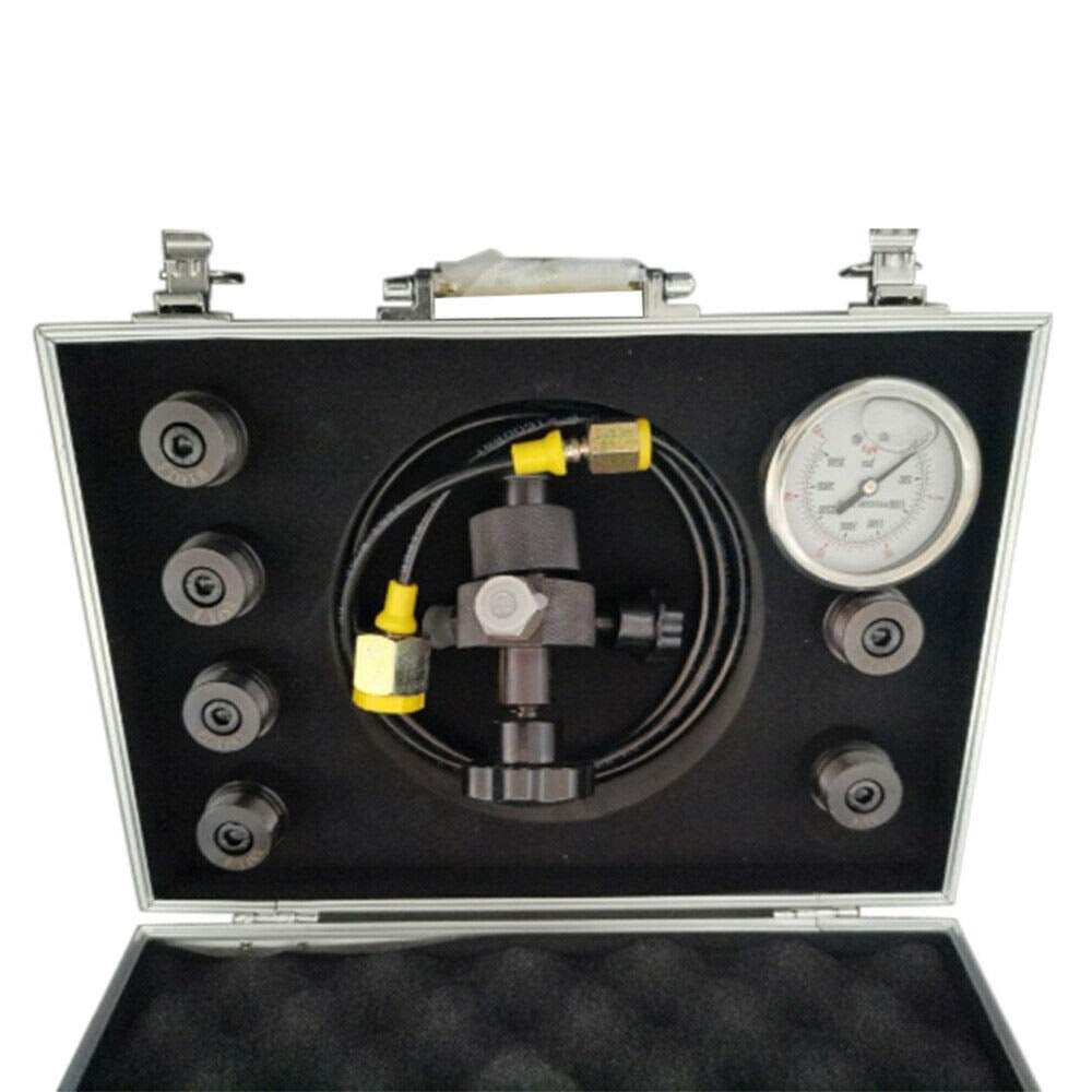 Inflatable Tool Hydraulic Accumulator Charging Fill Gas Valve Test Kit 3500PSI 