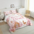 thumbnail image 3 of Manfei Animal Deer 2pcs Bedding Comforter Set,Merry Christmas Twin Comforter Sets,Gingerbread Man Breathable Bedding Set,Ultra Soft Xmas Home Decor,Reversible, 3 of 8