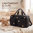 thumbnail image 3 of Xdziklosj Hospital Maternity Bag Large Capacity Duffel Tote Diaper Tote Bags with Shoulder Strap and Multiple Pockets Multipurpose for Travel Labor Delivery, 3 of 9