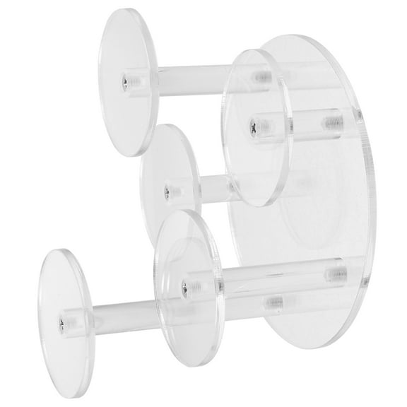 IDEANATEGRATE Perfume Display Acrylic Display Rack Transparent 1Pcs