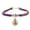 Purple, variant on YUEHAO Pet Supplies Pet Bell Colorful Collar For Small Pet Cat Dogs Adjustable Cotton Collar Pink