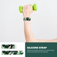 thumbnail image 4 of Miangastore Galaxy Watch Active2 Band Green Epoxy Silicone 1Pcs 8.3x0.9In, 4 of 8