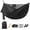 Black, variant on Camping Hammock with Mosquito Net and Ridge Rope, Extra Large for 2 Person, Lightweight Hanging Hammocks Tree Straps, All-in-one Fast Open Hammock for Outside, Hiking, and Travel