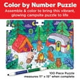 thumbnail image 3 of Faber-Castell Color by Number Camping, Child, Beginner Craft Activity for Boys and Girls, 3 of 7