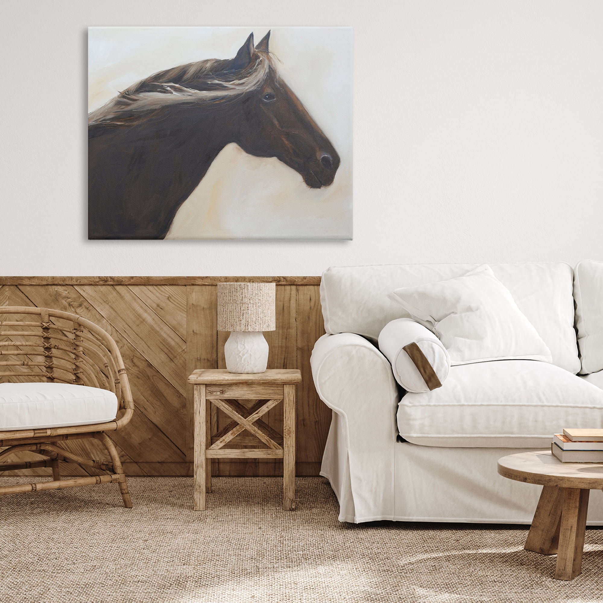 Stupell Industries The Mare In Profile Canvas Wall Art, design by Jadei Graphics
