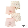 thumbnail image 2 of FJUCHAI 1-12Y Toddler Girls' Cartoon Underwear Big Kids Cotton Boxer Shorts for Baby Children 4PCS, 2 of 8