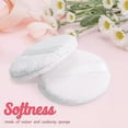 thumbnail image 2 of 3 Pack Powder Puff, Washable Large Body Powder Puff, Soft & Fuzzy 3.9inch Tw, 2 of 5