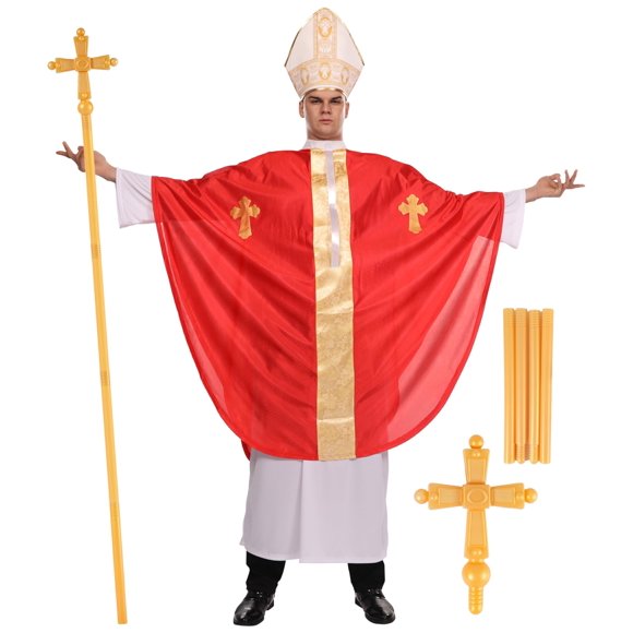 Disfraz Maxim Party Supplies Pope Halloween para hombre