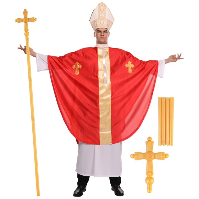 Disfraz Maxim Party Supplies Pope Halloween para hombre