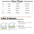 thumbnail image 2 of ameIAEA No Wire Bras for Women Push Up Padded Sports Bras Wireless Seamless Workout Yoga Bras, 2 of 2
