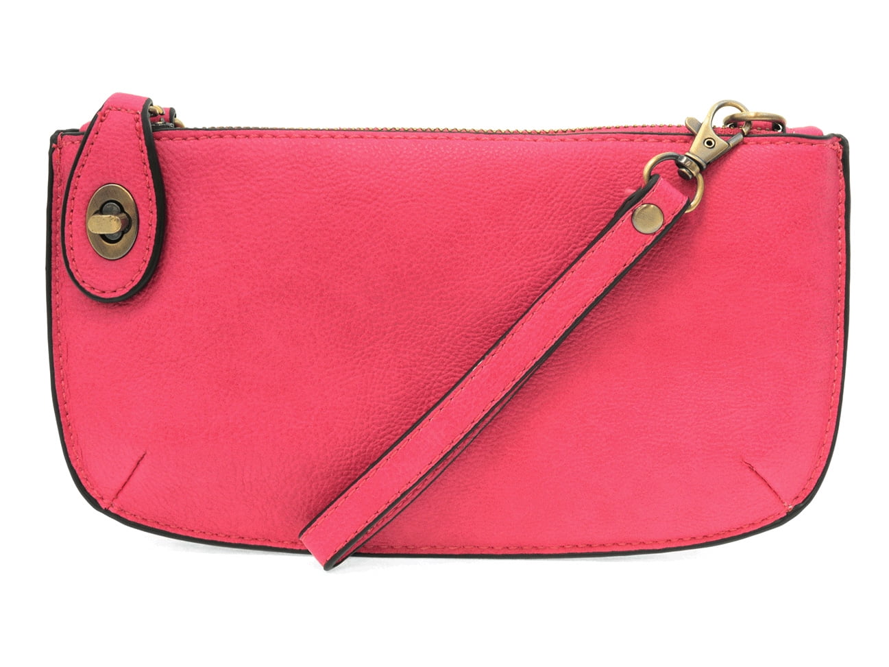 Joy Susan Joy Susan Women's Mini Crossbody Wristlet Clutch, Fuchsia