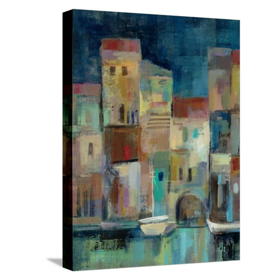 Art.com Evening I Port II Stretched Canvas Print Wall Art by Silvia Vassileva, 12" x 16"