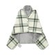thumbnail image 2 of Sonducket Mantón de franela para siesta, reemplazo de otoño e invierno, colorido, bonito, cálido, para mantener a los niños adultos, capa de Pijama Verde, 2 of 6
