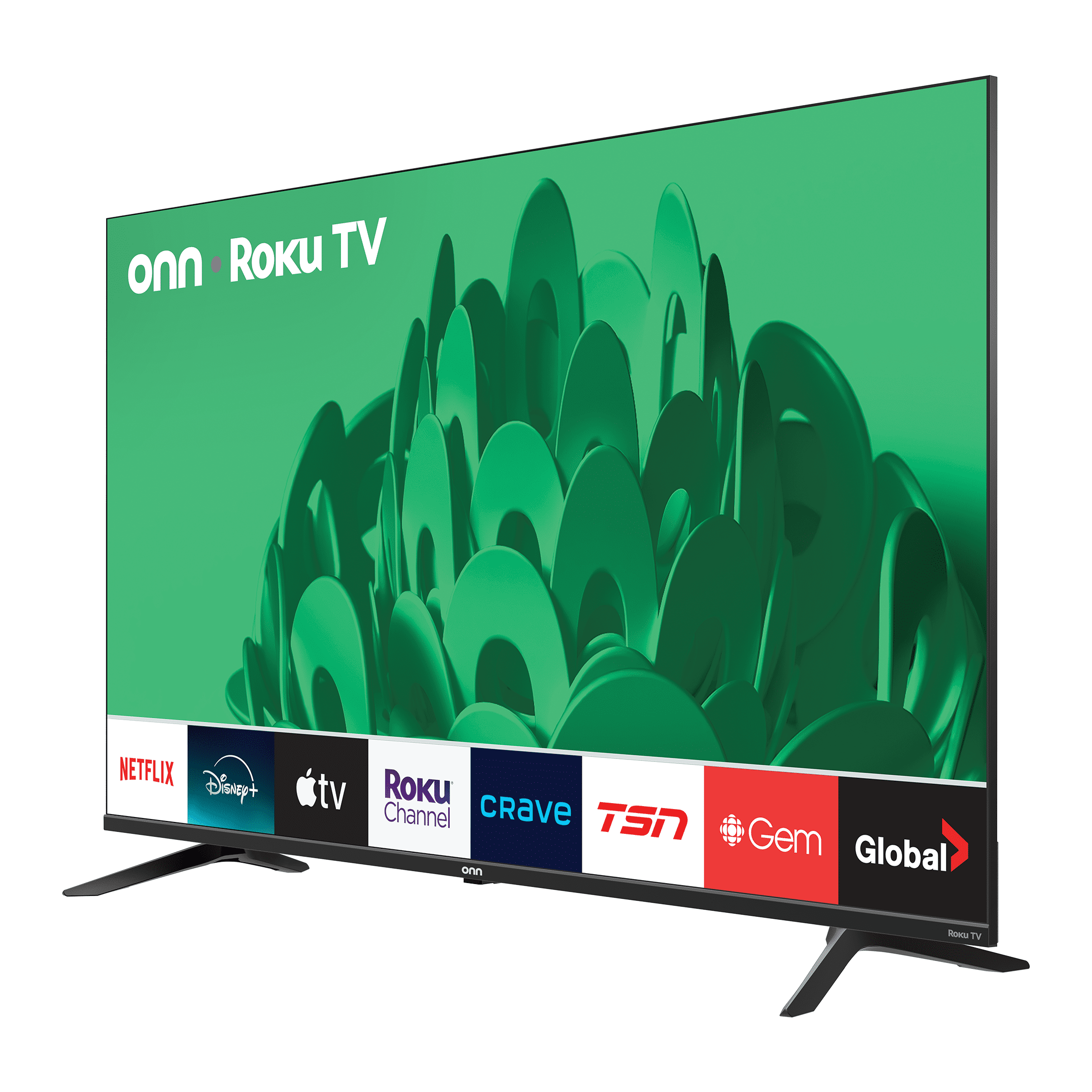 Téléviseur intelligent Roku QLED Mini-DEL 4K UHD de 139,7 cm (55 po) onn, ONB25MNR55-CA, 3 HDMI, 144 Hz