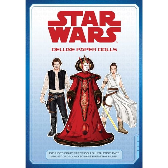 Pre-Owned Star Wars Deluxe Paper Dolls, (Paperback)