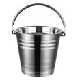thumbnail image 6 of Stainless Steel Ice Bucket Portable Ice Chiller Cooler With Comfortable Handle (B), 6 of 7