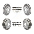 thumbnail image 1 of Transit Auto Front Rear Coated Disc Brake Rotors and Semi-Metallic Pads Kit for Car Ford Ranger Mazda B4000 KGS-100612, 1 of 11