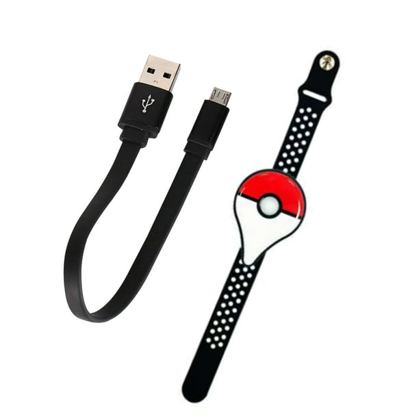 Pokemon Go Plus Accessory Smart Pocket Monster Device Wrist Strap And Charging Cable Walmart Com