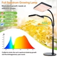 thumbnail image 2 of Luz de cultivo FECiDA 2026 de 50 W, 2 cabezales, temporizador y altura ajustable, 2 of 8