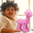 thumbnail image 4 of Pink Frosted Animal Cookie Giraffe - 12" Luxury Plush - Easter Collectible Stuffed Doll - Birthday Gift, 4 of 6