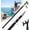 10FT Fiberglass Telescoping Pole With Boat Hooks, variant on Telescoping Boat Hook for Docking with Protective Rubber Tip Extension Pole