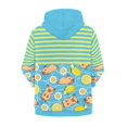 thumbnail image 3 of chaqlin Capybara Zip up Hoodies for Girls 11-13 Years Old Cute Hooded Sweatshirt Lemon Print Long Sleeve Hooded Jacket Kids Pullover Top with Pockets, 3 of 7