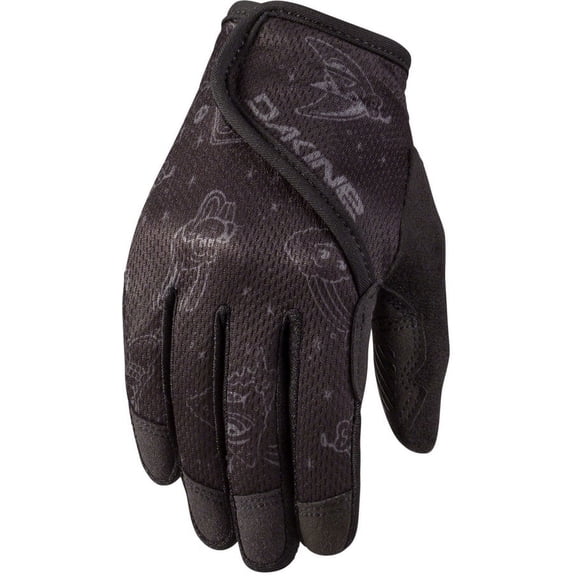 Dakine Prodigy Kid's Gloves - Black/White Comic Full Finger Kid's Large