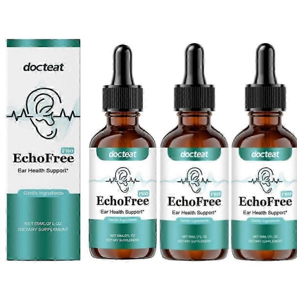 Tinnitus Relief Drops Echofree Ear Health Support for Ringing Ears