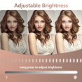 thumbnail image 5 of Vikert Espejo De Tocador Con Luces Espejo De Aumento 5X Espejo De Maquillaje Con Luces Espejo De Maquillaje Iluminado Con 3 Modos De Iluminación De Color Regulable, 5 of 5