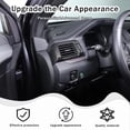 thumbnail image 2 of TINKI 2PCS Side Air Vent Frame Trim for Honda Pilot 2016-2022/ Ridgeline 2017-2023/ Passport 2019-2023, ABS Material Center Console Side Air Conditioning Outlet Cover Accessories, 2 of 14
