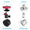 thumbnail image 4 of Seitruly Heavy Duty C Abrazadera Cámara Abrazadera Montaje Monopod Rod con tornillo de 1/4 pulgadas para HERO9 8 7 6 5 4 3+ 3 2 1/ Accesorios de cámara y óptica  Ohne Kugelkopf, 4 of 8