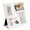 White, variant on Collage Picture Frames, 4x6 for Wall Decor, Multi Family Photo for Gallery Decor, Hanging Display