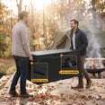 thumbnail image 6 of Homall 100 Gallon Outdoor Patio Box Deck Plastic Resin Storage Box Backyard, Black, 6 of 9