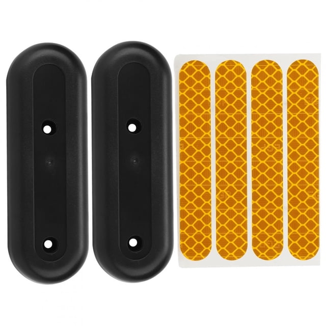 YLSHRF Scooter Moyeux de Roue Arrière + Autocollant Réfléchissant pour Coque de Protection de Roue de Scooter Intelligente Électrique
