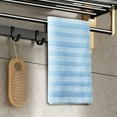 thumbnail image 2 of Qholemyo Long Striped Bath Towel Body Cleansing Bath Wipe Stretch Back Soft Bath Towel For Body Towels, 2 of 4