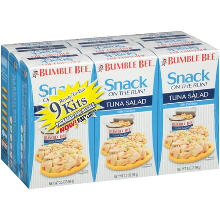 Bumble Bee® Tuna Salad with Crackers Kit 9-3.5 oz. (Best Crackers For Tuna)