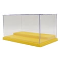thumbnail image 4 of HILABEE 2 Steps Display Case Box for Building Bricks Model Action Figures Yellow, 4 of 7