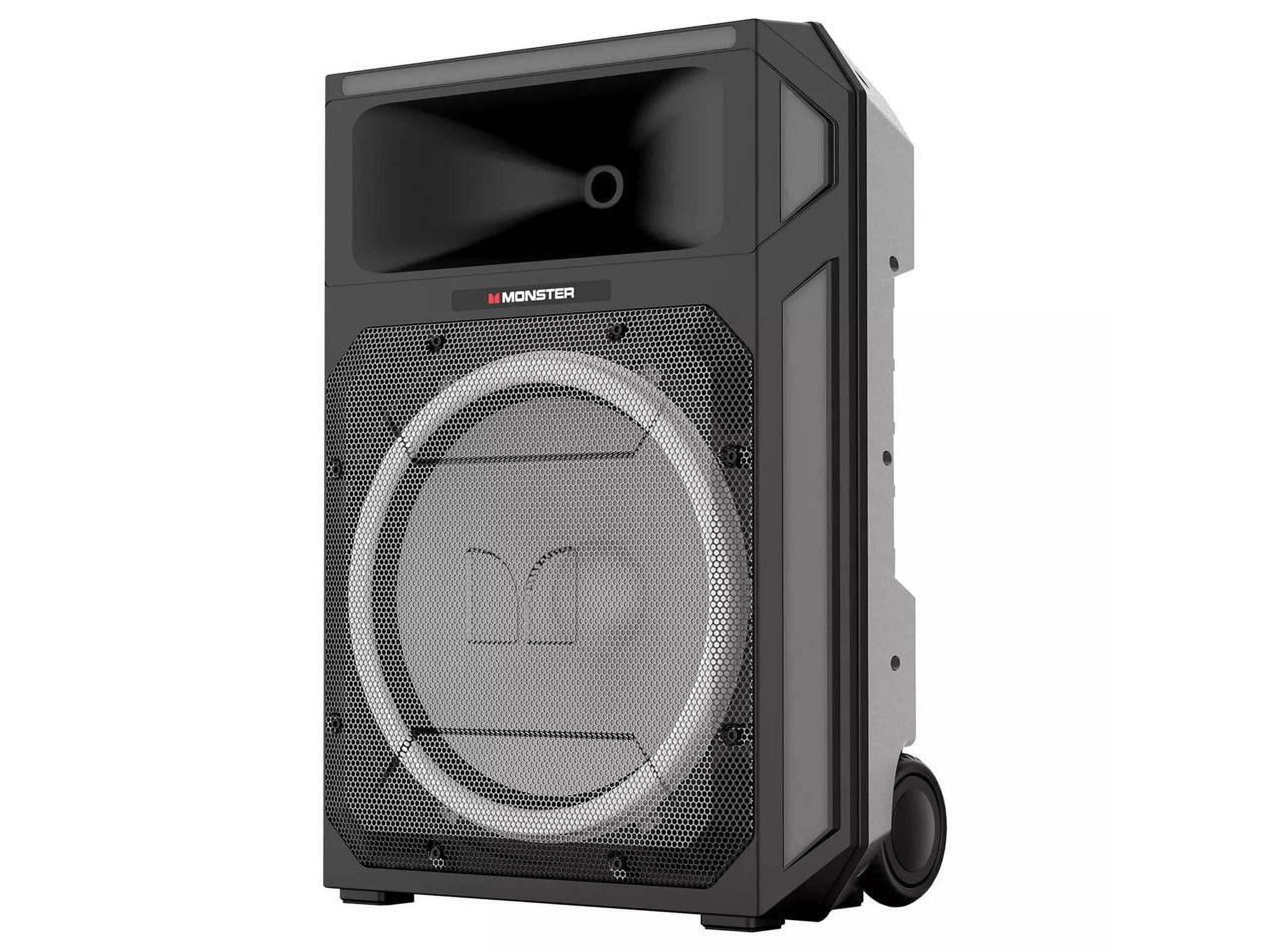 Restored Monster X6 All-in-One PA Bluetooth Speaker System (Refurbished)