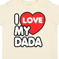 thumbnail image 4 of Inktastic I Love My Dada Boys or Girls Toddler T-Shirt, 4 of 5