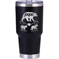thumbnail image 1 of Christmas Gift Idea Papa Bear and Cubs - Personalized 30oz Stainless Steel Tumbler - Christmas Gift For Dad - Custom made Cup with Children Names 1-4 - Travel Mug for Hot and Cold Drinks, 1 of 9
