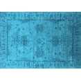 thumbnail image 1 of Ahgly Company Indoor Rectangle Oriental Light Blue Industrial Area Rugs, 6' x 9', 1 of 4