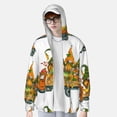 thumbnail image 2 of Balery Thanksgiving Truck Sudadera ligera de manga larga con capucha y protección solar UPF 50+ para hombre y mujer, ideal para pesca y running-Small, 2 of 7