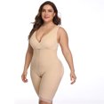 thumbnail image 2 of Minnieouse Curvas de curvas con body moldeador cómodo para todo tipo de cuerpo Moldeadores de cuerpo para mujeres Entrenador de cintura Prendas para la parte del cuerpo Beige l, 2 of 6