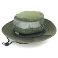 thumbnail image 2 of Hesxuno Fishing Bucket Hat Outddor Sun Hat Bucket Hat Unisex Summer Bush Fishing Hiking Round Camouflage Cap, 2 of 5