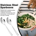 thumbnail image 4 of SHAPERME Table Spoons/ Strainer Spoon StainlessSteel Dinner Soup Flatware>`~, 4 of 8