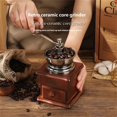 thumbnail image 2 of Hand Coffee Grinders And French Press Set With Wooden Handle For Freshness Brewed Coffee At Homes Or Outdoor, 2 of 10